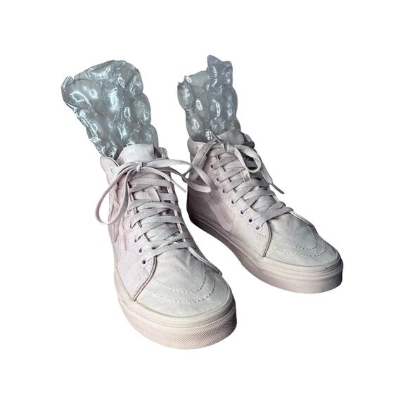 Vans Off the Wall Canvas Tennis Shoe Dusty Pink Women's 7 - Picture 1 of 13